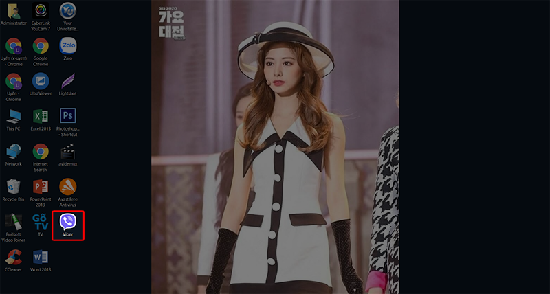 Mở ứng dụng Viber đã được tải về trên máy tính Mở ứng dụng Viber đã được tải về trên máy tính