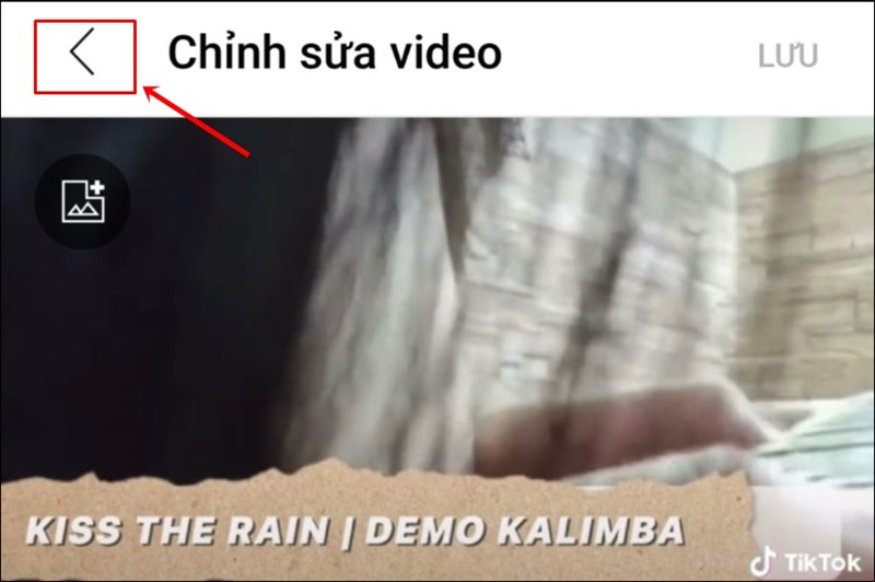 Nhấn biểu tượng Mũi t&ecirc;n để quay lại