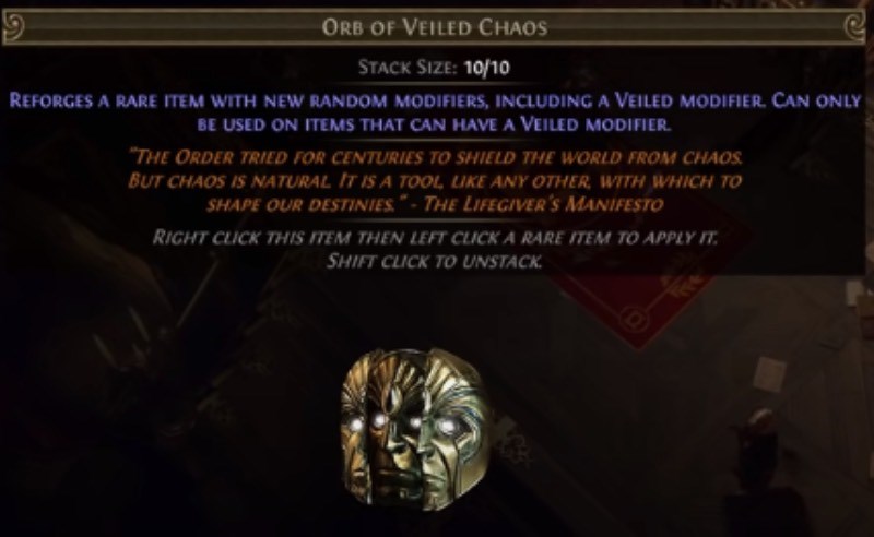 Công thức Chaos Orb