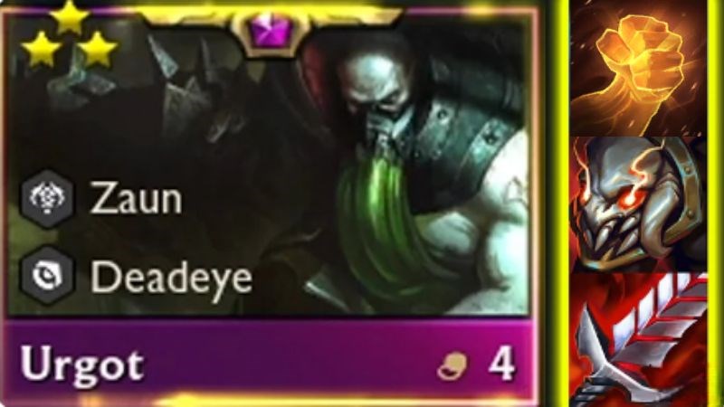 Urgot DTCL mùa 9 Urgot DTCL mùa 9