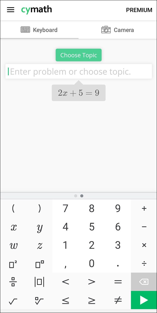 Microsoft Math Solver