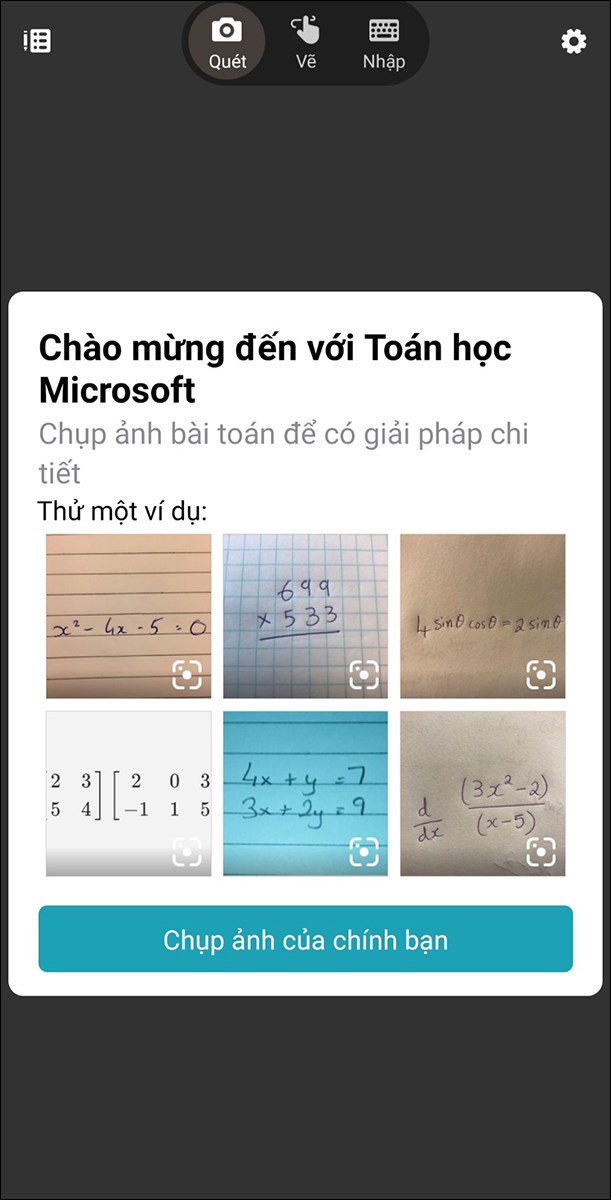 Microsoft Math Solver