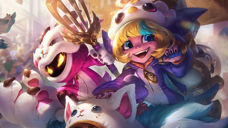 Veigar (trái) - Yordle Chúa Tể