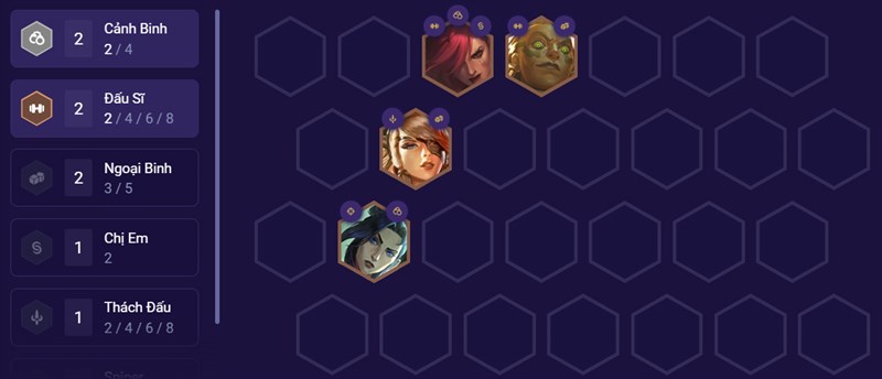 Đội hình đầu game