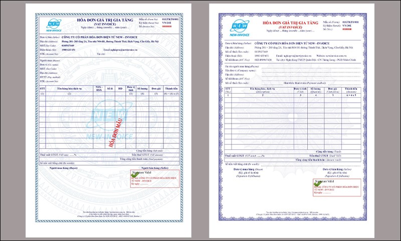 New-Invoice: Phần mềm hóa đơn điện tử