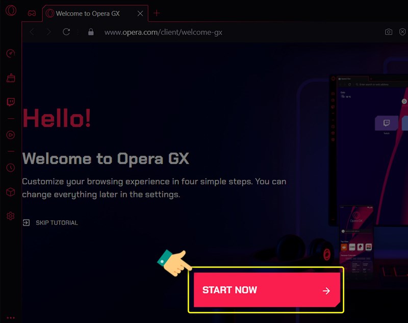 Bắt đầu c&agrave;i đặt