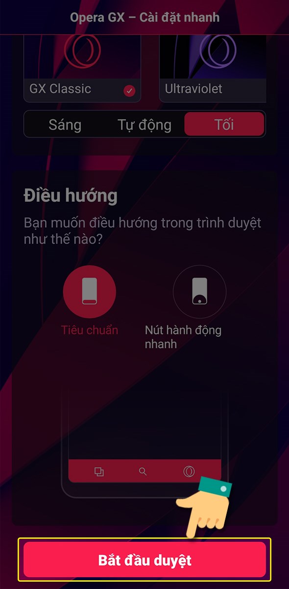 Bắt đầu sử dụng