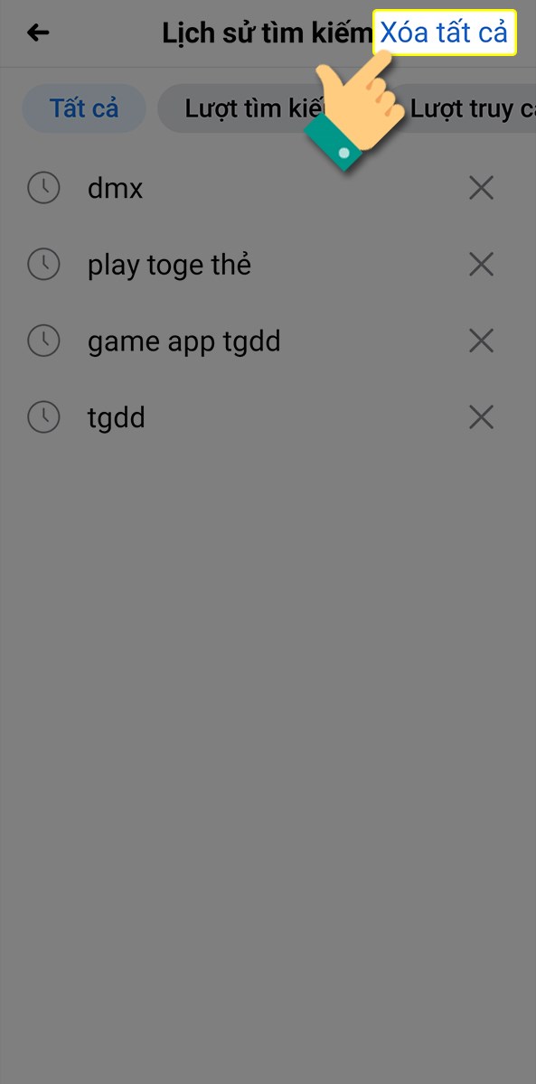 Chọn xem tất cả