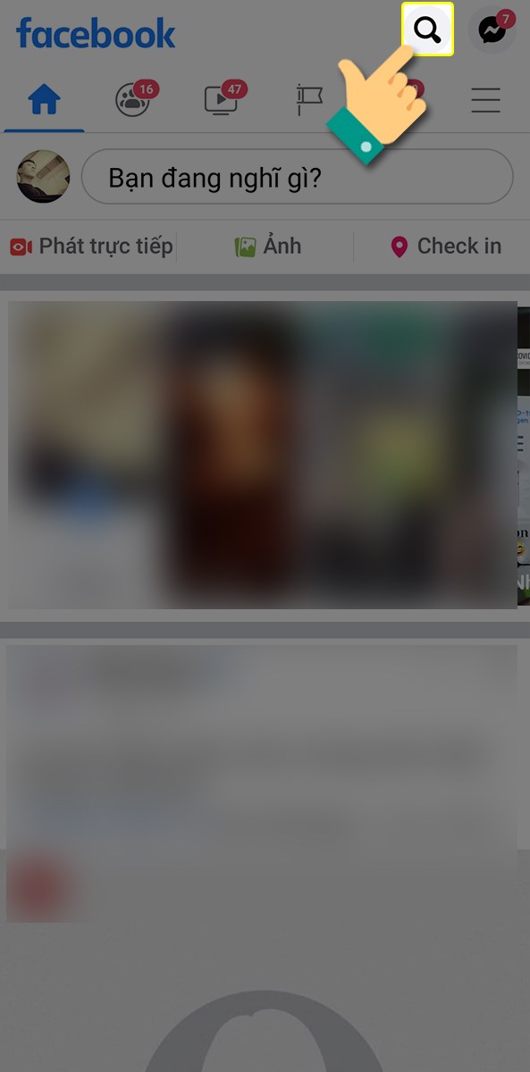 Nhấn v&agrave;o n&uacute;t t&igrave;m kiếm