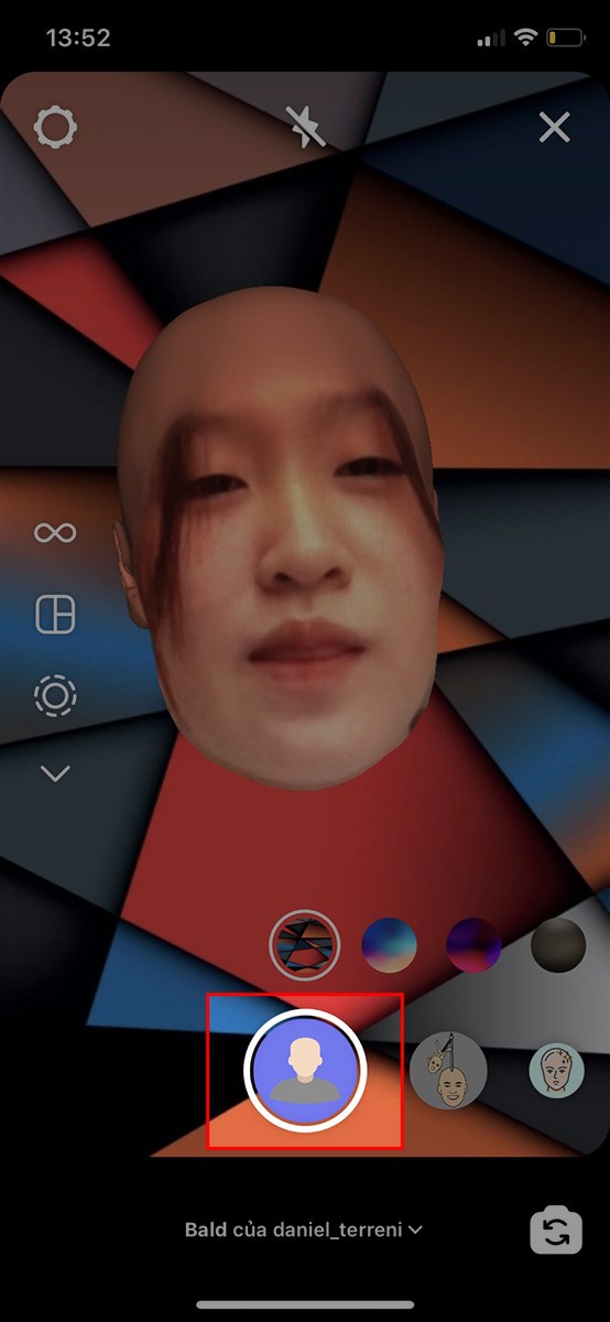 Nhấn giữ biểu tượng để quay video hoặc nhấn v&agrave;o biểu tượng để chụp ảnh