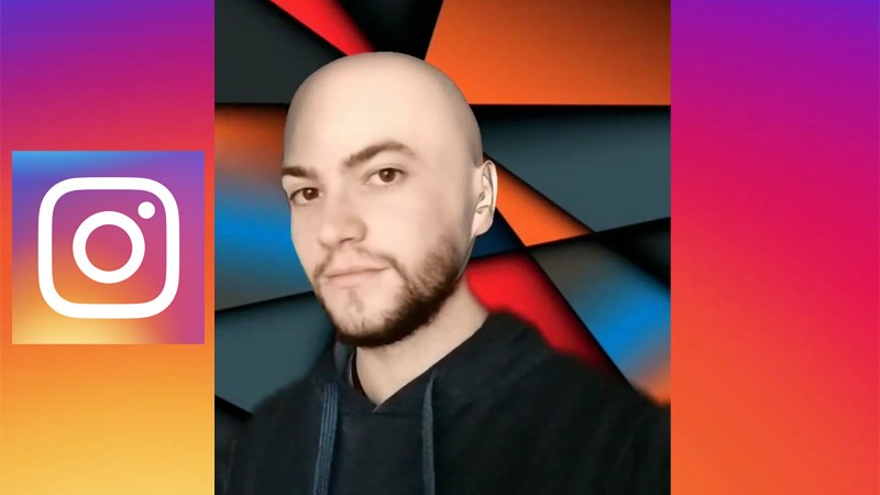 C&aacute;ch quay video filter đầu trọc tr&ecirc;n Instagram nhanh, đơn giản