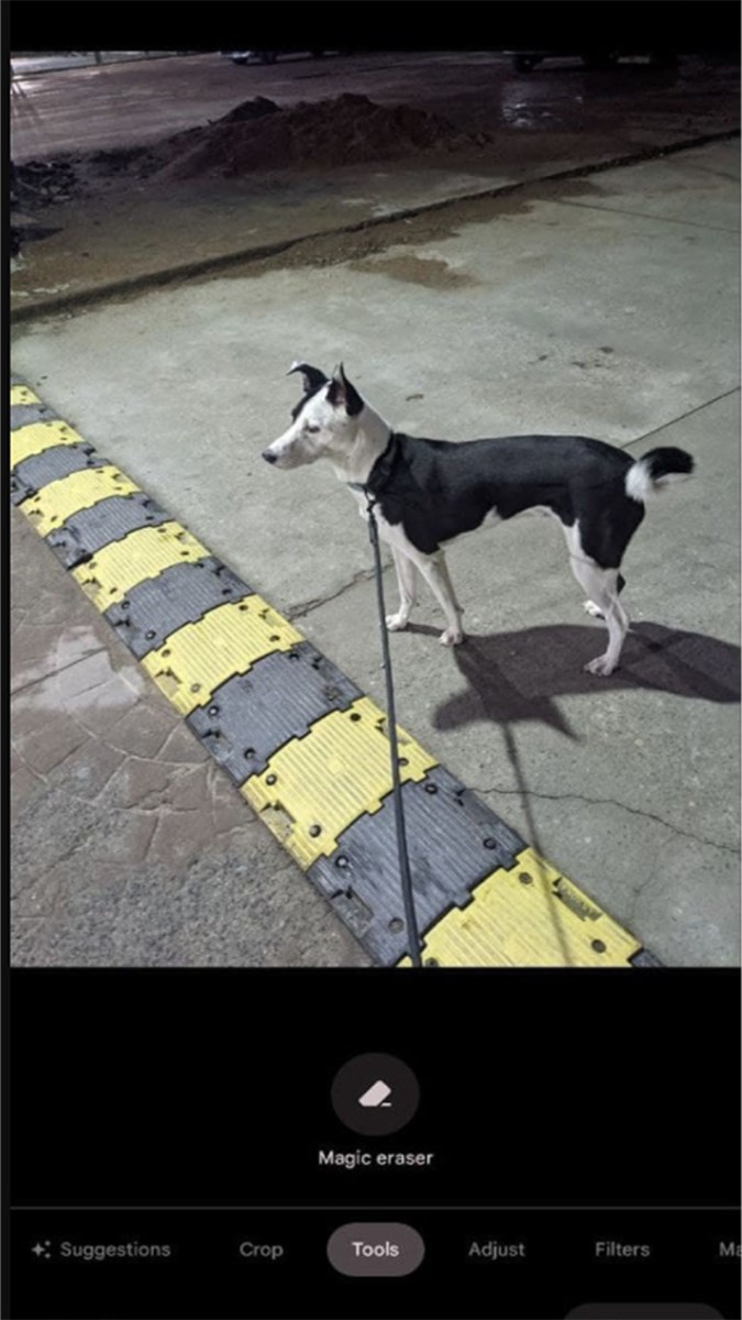 Chọn C&ocirc;ng cụ (Tool) > Chọn Magic Eraser