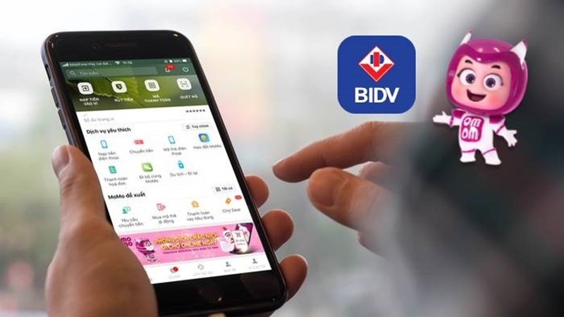 C&aacute;ch li&ecirc;n kết MoMo với BIDV thanh to&aacute;n h&oacute;a đơn cực đơn giản