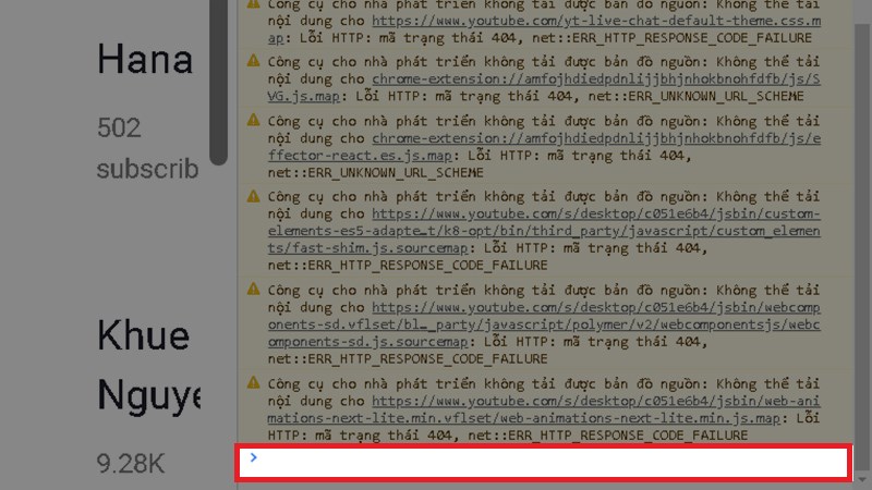 Nhấn v&agrave;o dấu >