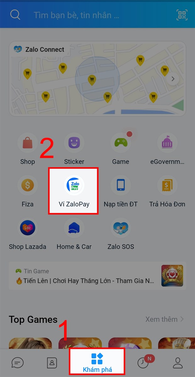 Đăng nhập ZaloPay