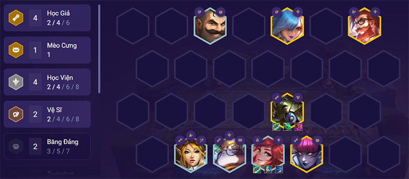 Đội h&igrave;nh cuối trận