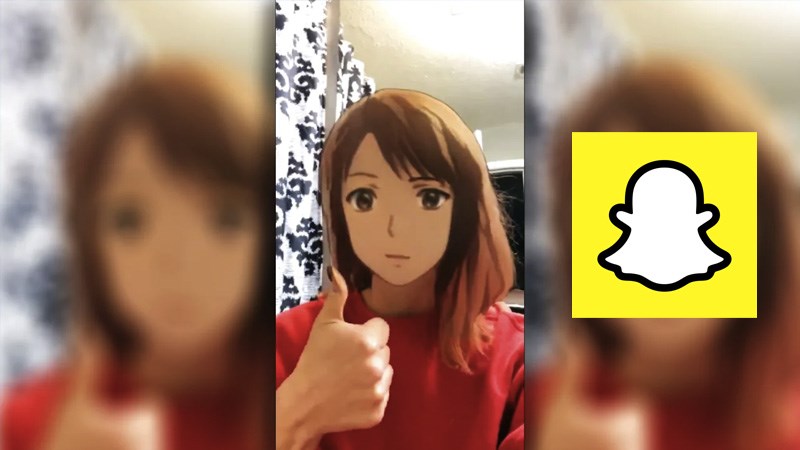 Cách quay video filter Anime trên Snapchat nhanh, đơn giản