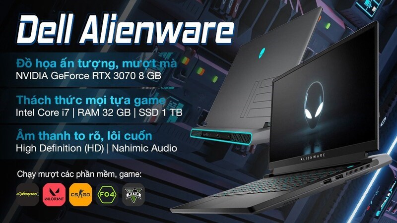 Dell Gaming Alienware m15 R6 i7 11800H