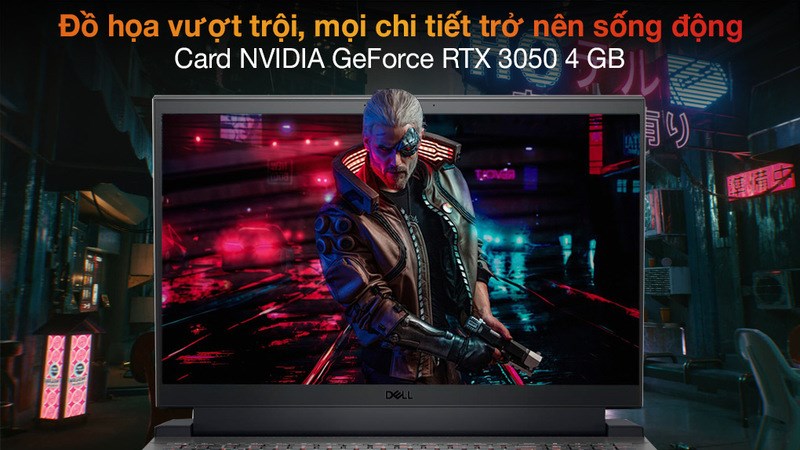 NVIDIA GeForce RTX 3050 4 GB trên máy cho khả năng đồ họa ấn tượng
