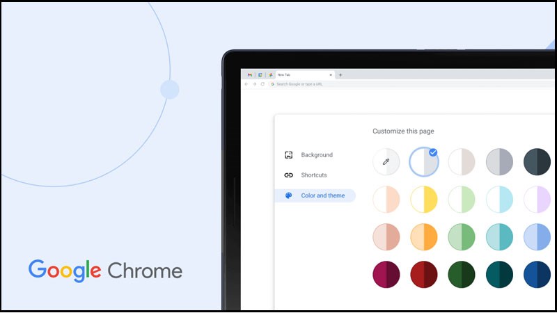 Cho phép người dùng thay đổi ảnh nền Google Chrome theo ý muốn