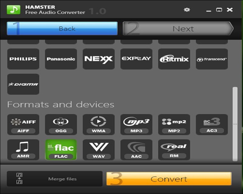 Hamster Free Audio Converter