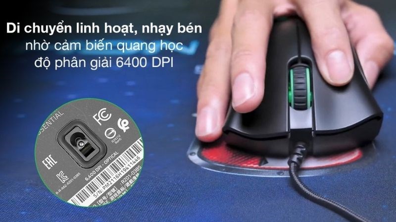 Chuột Có Dây Gaming Razer DeathAdder Essential