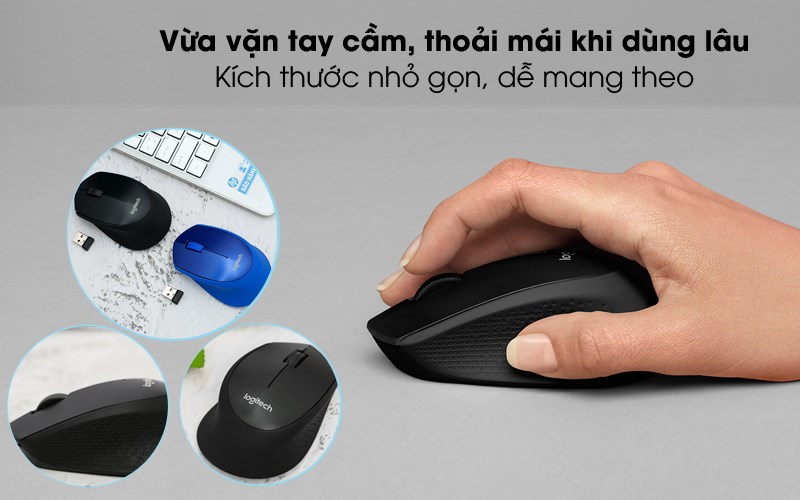 Chuột Không Dây Silent Logitech M331