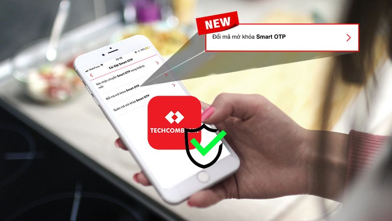 C&aacute;ch đổi m&atilde; OTP Techcombank nhanh, đơn giản nhất