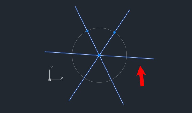 Chuyển đổi Xoay đối tượng trên Polar Array