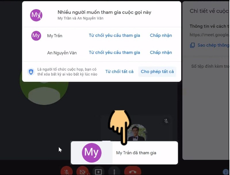 Xem Google Meet tự động thêm học sinh vào lớp