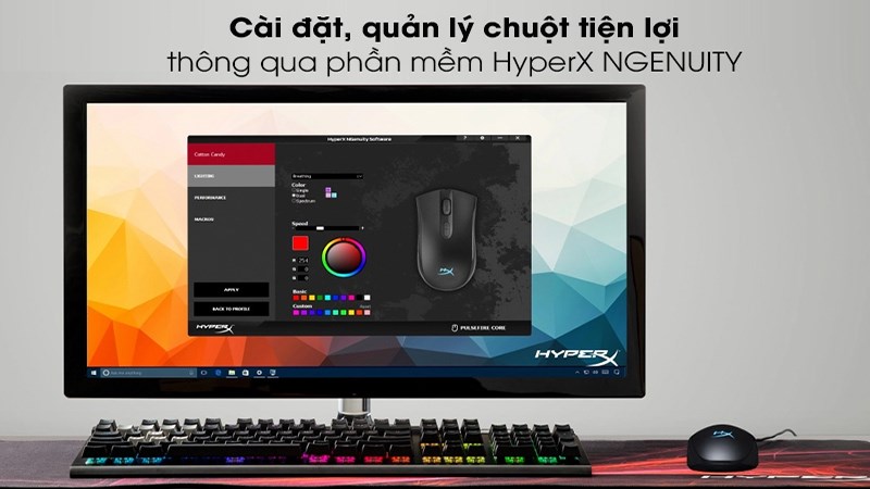 Chuột Gaming HyperX Pulsefire Surge RGB