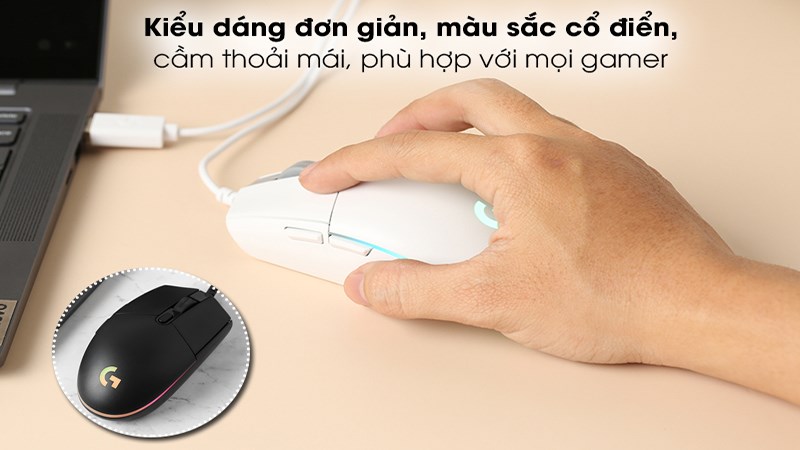 Chuột Gaming Logitech G102 Gen2 Lightsync