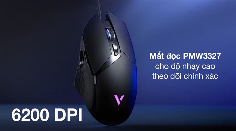 Chuột Có Dây Gaming Rapoo VT30 DPI