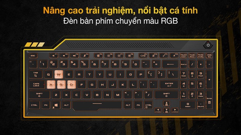 Bàn phím chuyển màu RGB