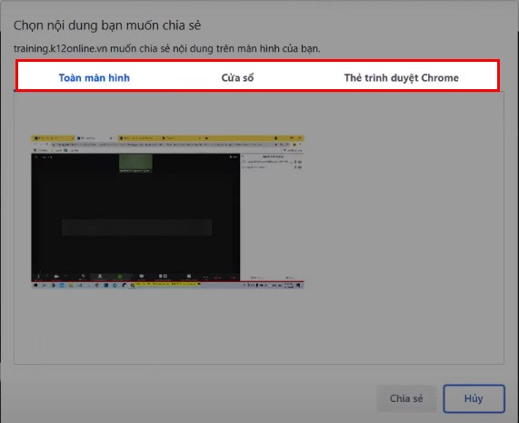 Sẽ c&oacute; 3 t&iacute;nh năng để bạn lựa chọn