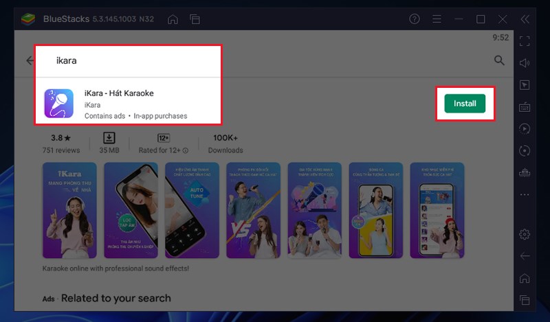 Chọn Install Chọn Install
