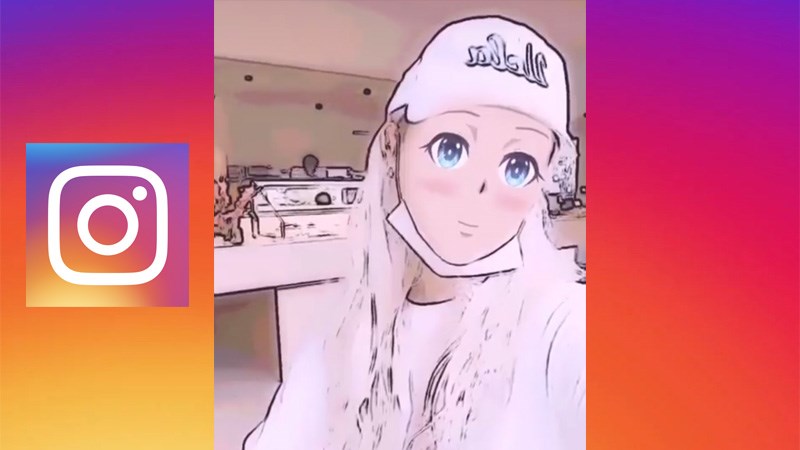 Cách quay video filter Anime trên Instagram nhanh, đơn giản