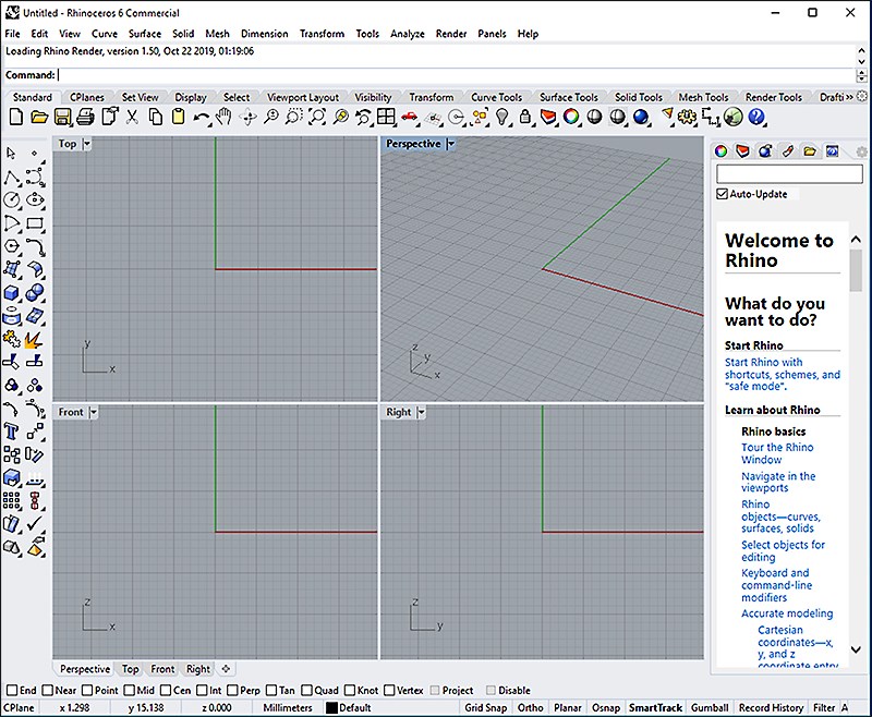 Rhino: Phần mềm thiết kế nhà 3D