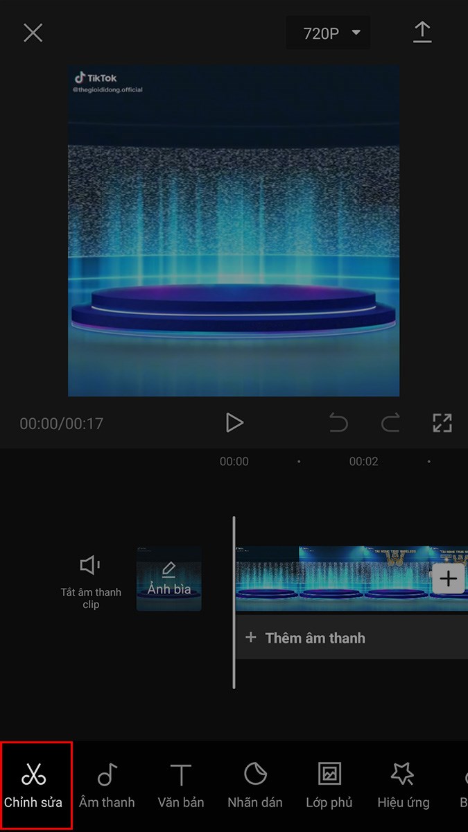 Chọn Chỉnh sửa