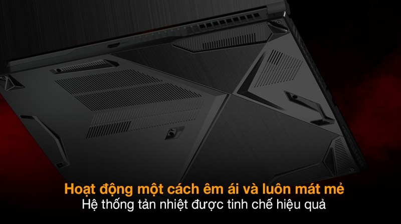 Hệ thống tản nhiệt mạnh mẽ
