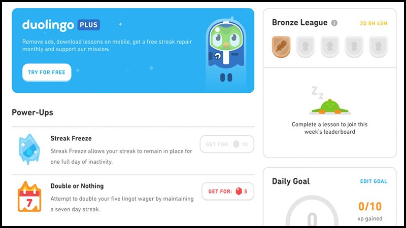 Duolingo: Website học tiếng Anh giao tiếp với phương pháp vui nhộn