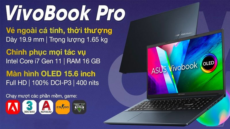 Laptop Asus VivoBook Pro 15 OLED K3500PC
