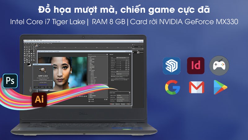 Laptop Dell Vostro 3400 V4I7015W