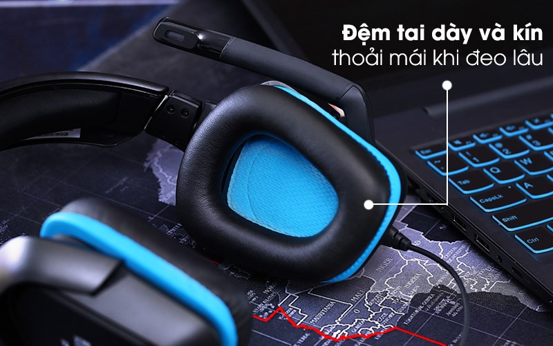 Tai nghe chụp tai Gaming Logitech G431 7.1 