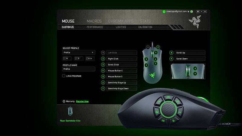 Phần mềm Razer Synapse 3