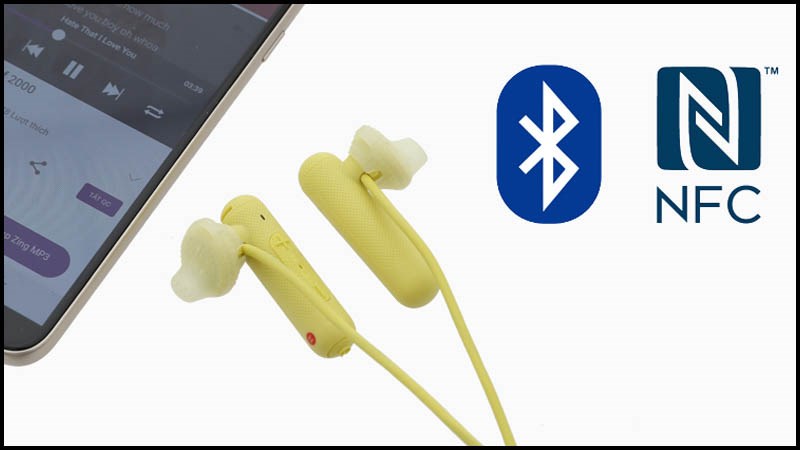 &nbsp;Bluetooth Sony WI-SP500được trang bị t&iacute;nh năng th&ocirc;ng minh NFC b&ecirc;n cạnh Bluetooth