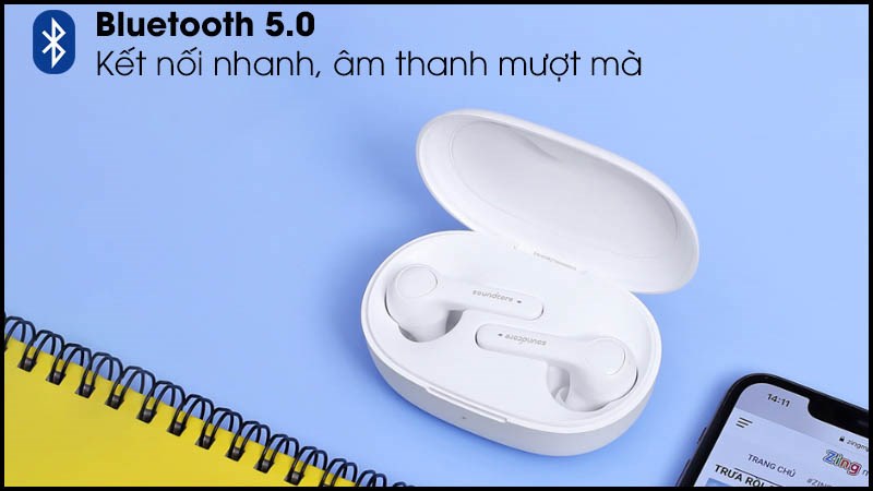 Bluetooth True Wireless Anker Soundcore Life Note với c&ocirc;ng nghệ Bluetooth 5.0