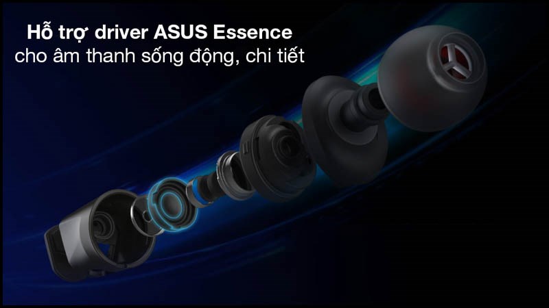 &nbsp;EP Gaming Asus Rog Cetra II Core mang đến &acirc;m thanh sống động, ch&acirc;n thực