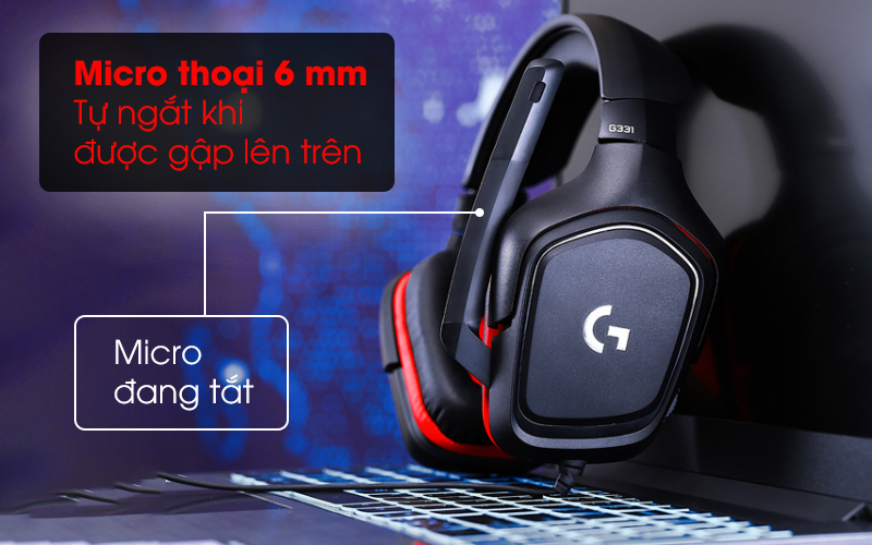 Tai nghe chụp tai Gaming Logitech G331