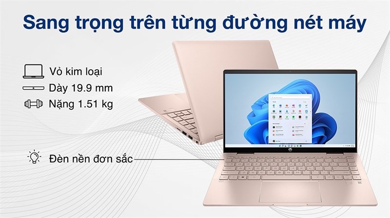 Thiết kế thanh lịch, gọn gàng